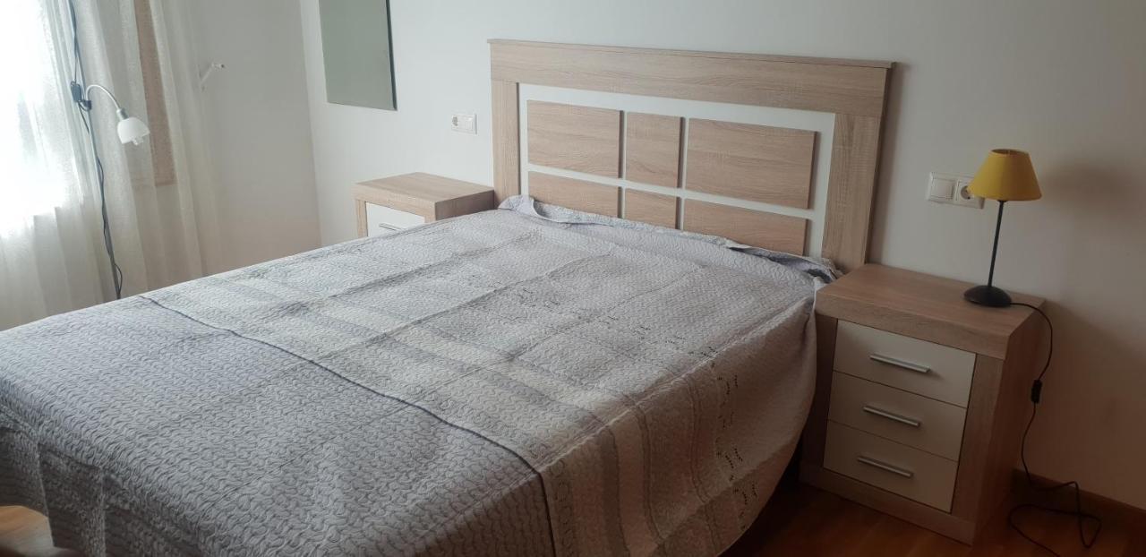 Apartamento Piso con piscina en Sada Exterior foto