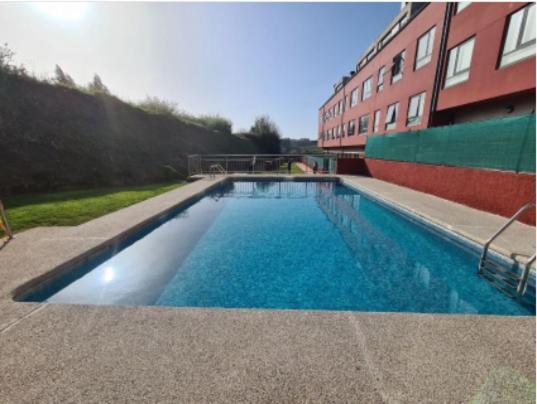 Apartamento Piso con piscina en Sada Exterior foto