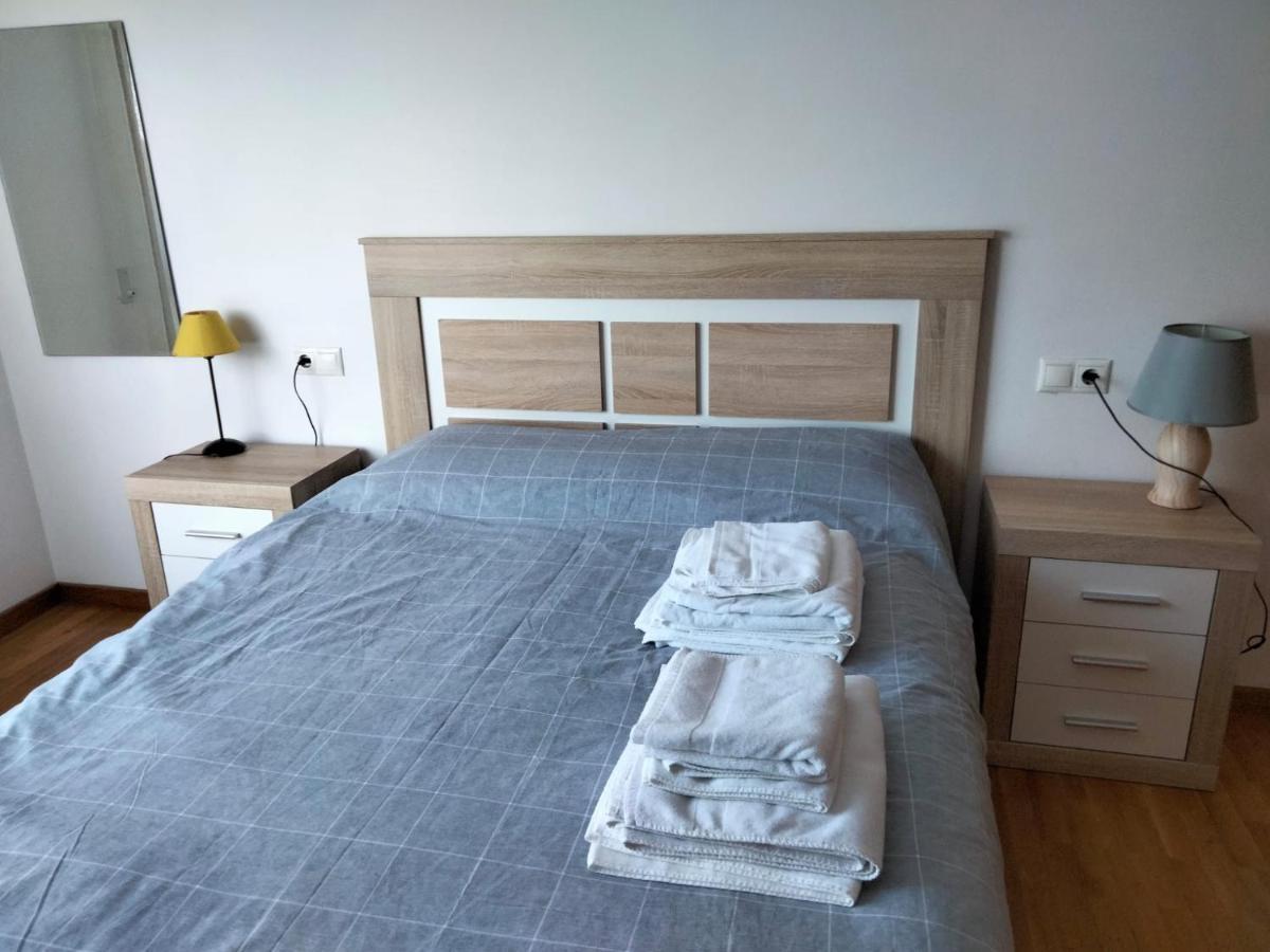 Apartamento Piso con piscina en Sada Exterior foto