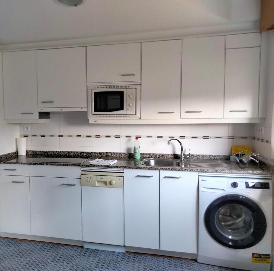 Apartamento Piso con piscina en Sada Exterior foto